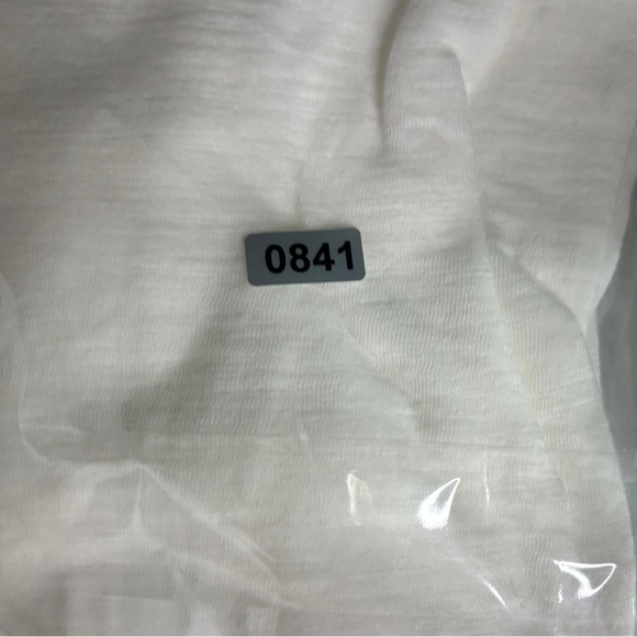 Free People Slouchy White Kimmi Long-Sleeve Cowlneck Top Size XS - Picture 10 of 10